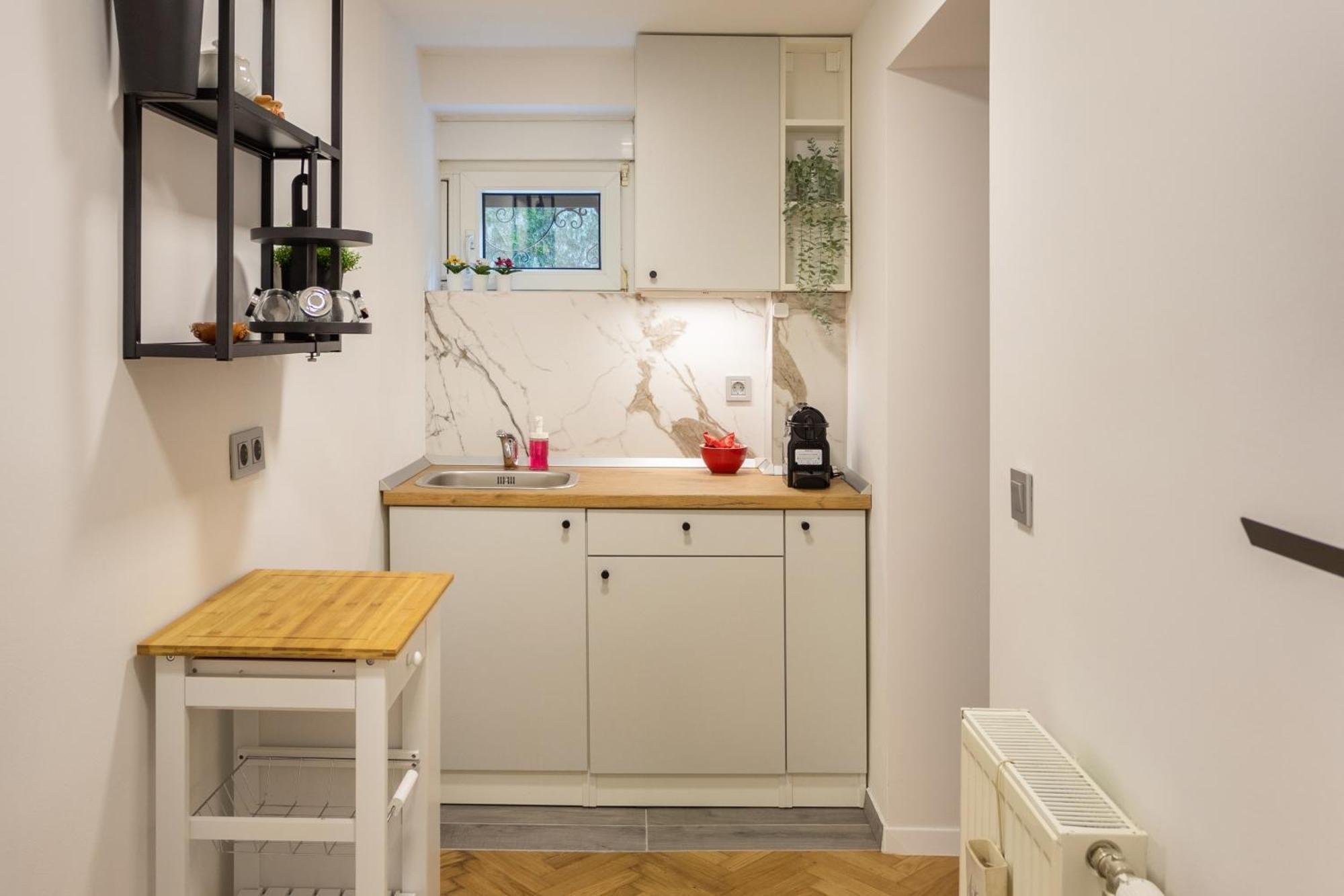 Modern Studio Near British Square Zagreb Luaran gambar